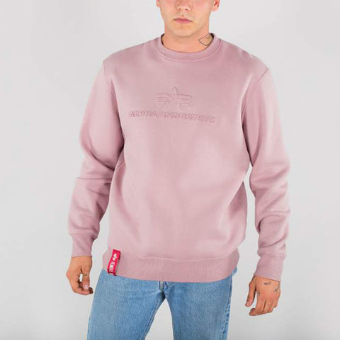 3D Sweatshirt Silver Pink | Alpha Industries - & BLANC