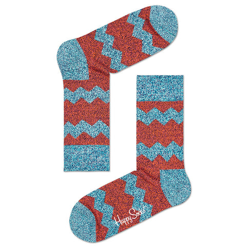 Wool Zig Stripe | Happy Socks - & BLANC