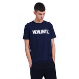 W.W.INTL T-Shirt Navy | Wood Wood - & BLANC