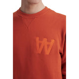 Houston AA Gold Flame Sweatshirt | Wood Wood - & BLANC