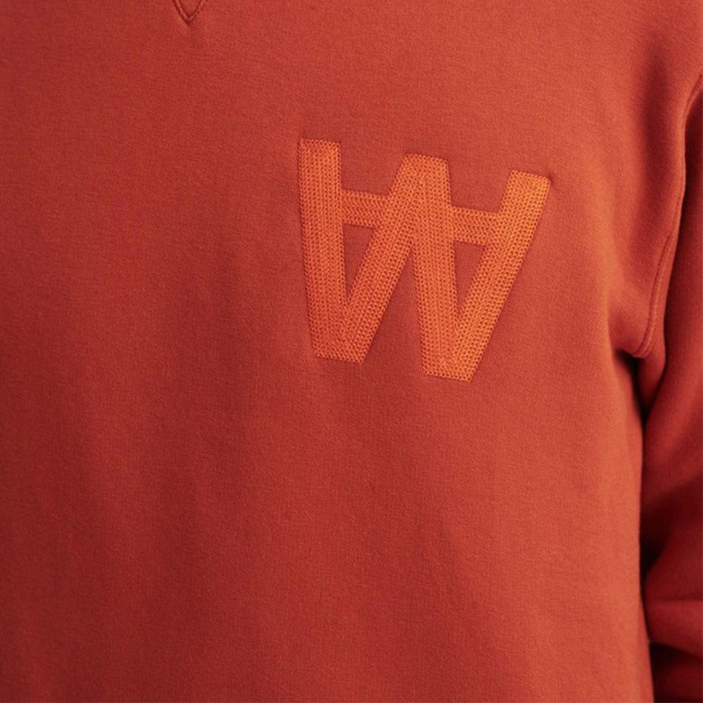 Houston AA Gold Flame Sweatshirt | Wood Wood - & BLANC