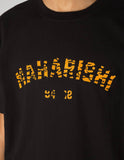 7058 Tiger Style Black T-Shirt | MAHARISHI - & BLANC